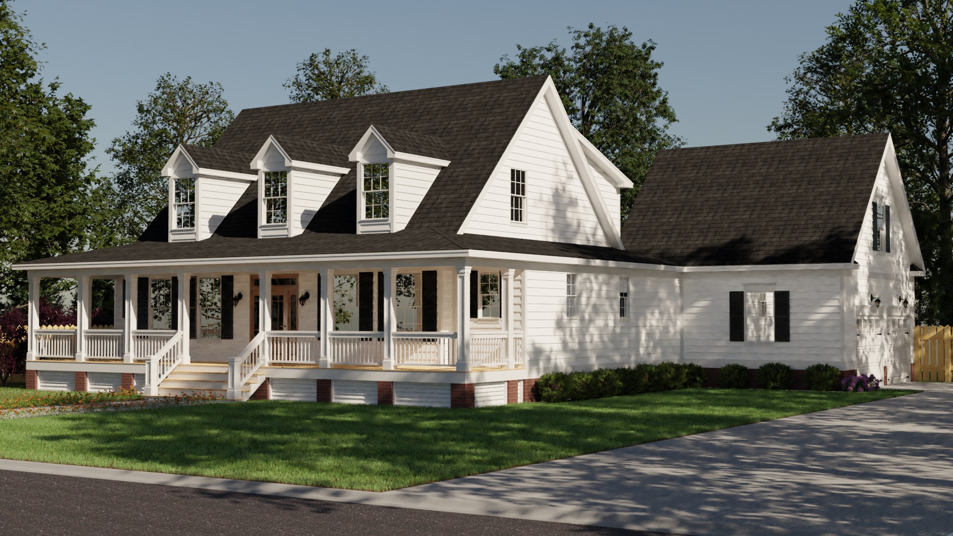 House Plan 2640-A front elevation